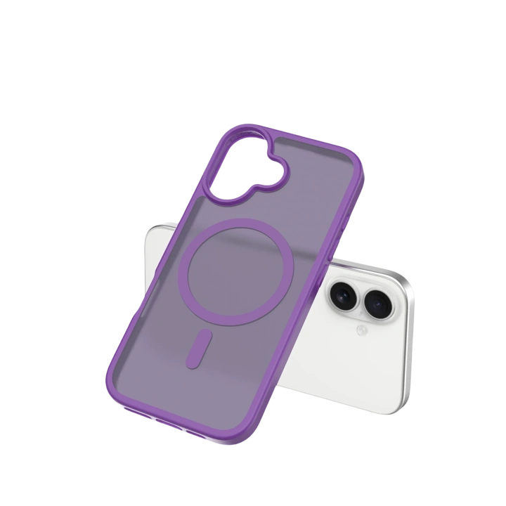 BFS  Apple iPhone 17 Jota Magsafe Kapak - Derin Mor