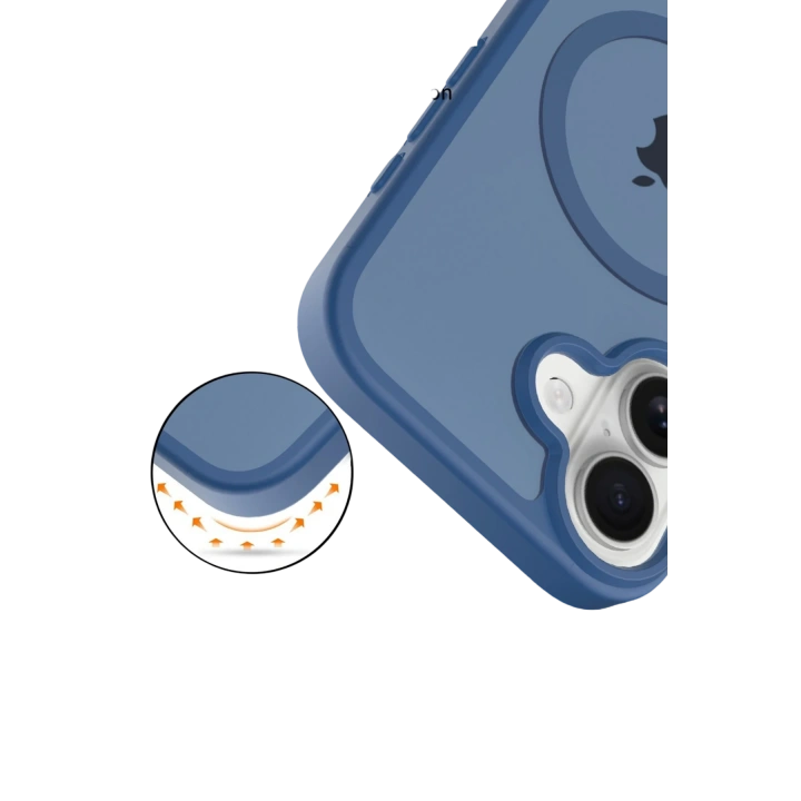 BFS  Apple iPhone 17 Jota Magsafe Kapak - Lacivert