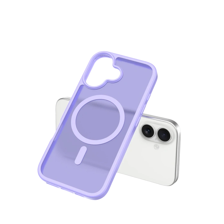 BFS  Apple iPhone 17 Jota Magsafe Kapak - Lila