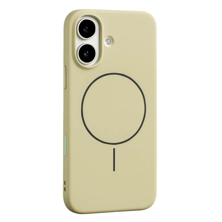 BFS  Apple iPhone 17 Jully Magsafe Kapak - Bej