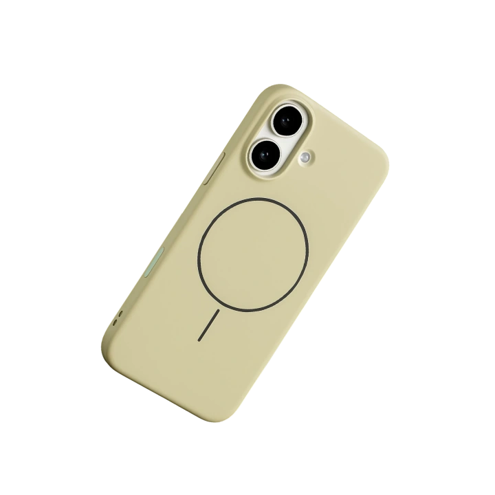 BFS  Apple iPhone 17 Jully Magsafe Kapak - Bej