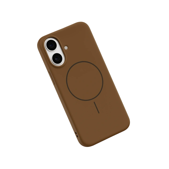 BFS  Apple iPhone 17 Jully Magsafe Kapak - Kahverengi