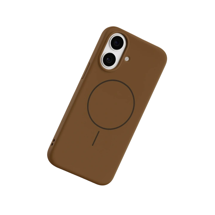 BFS  Apple iPhone 17 Jully Magsafe Kapak - Kahverengi