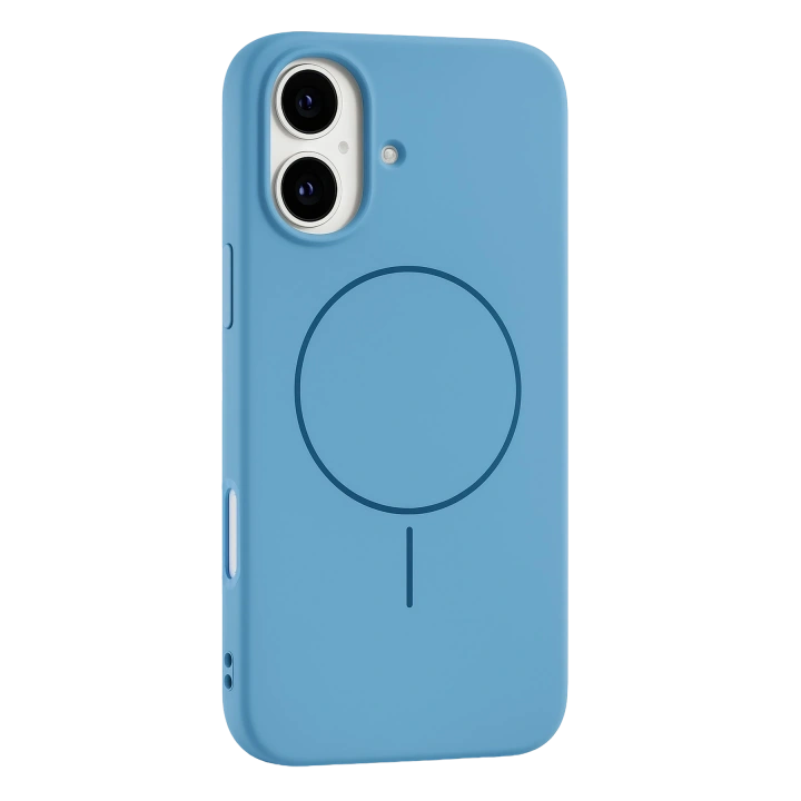 BFS  Apple iPhone 17 Jully Magsafe Kapak - Mavi
