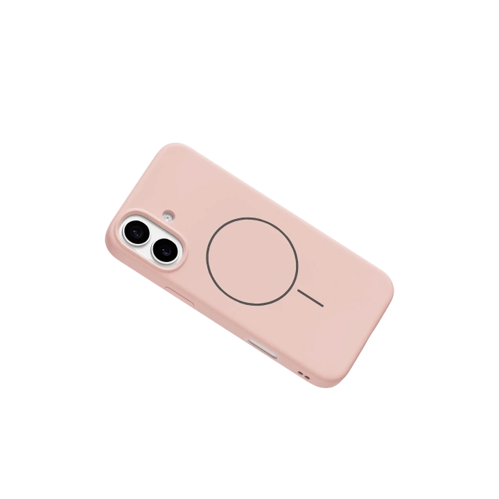 BFS  Apple iPhone 17 Jully Magsafe Kapak - Pudra