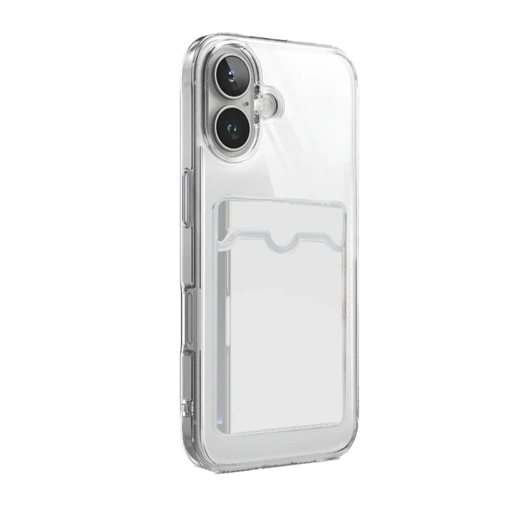 BFS  Apple iPhone 17 Kart Şeffaf Silikon - Şeffaf