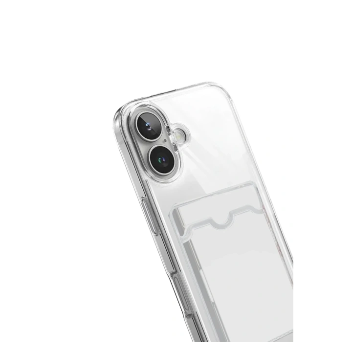 BFS  Apple iPhone 17 Kart Şeffaf Silikon - Şeffaf