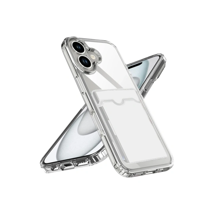 BFS  Apple iPhone 17 Kart Şeffaf Silikon - Şeffaf