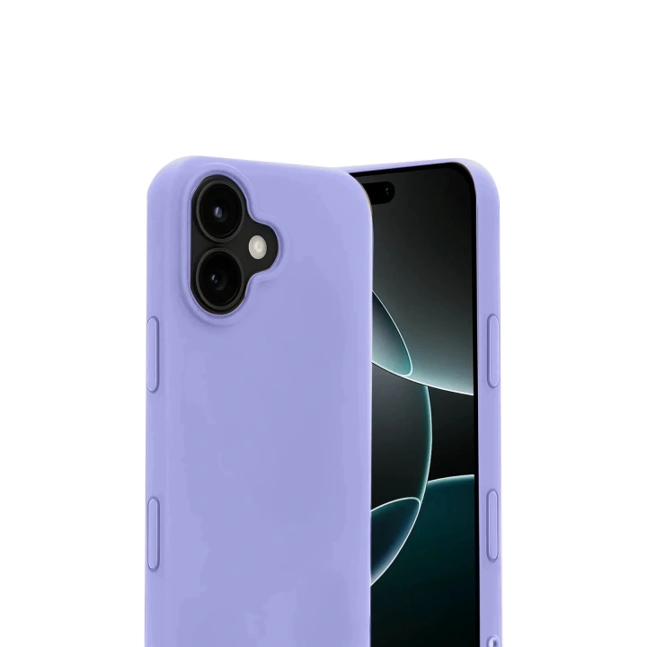 BFS Apple iPhone 17 Nano içi Kadife Silikon - Lila