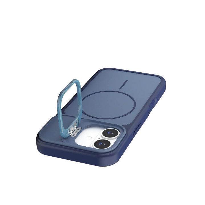 BFS  Apple iPhone 17 Pale Magsafe Standlı Kapak - Mavi