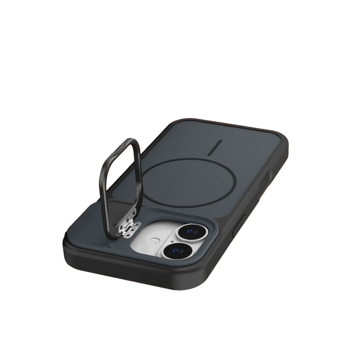 BFS  Apple iPhone 17 Pale Magsafe Standlı Kapak - Siyah