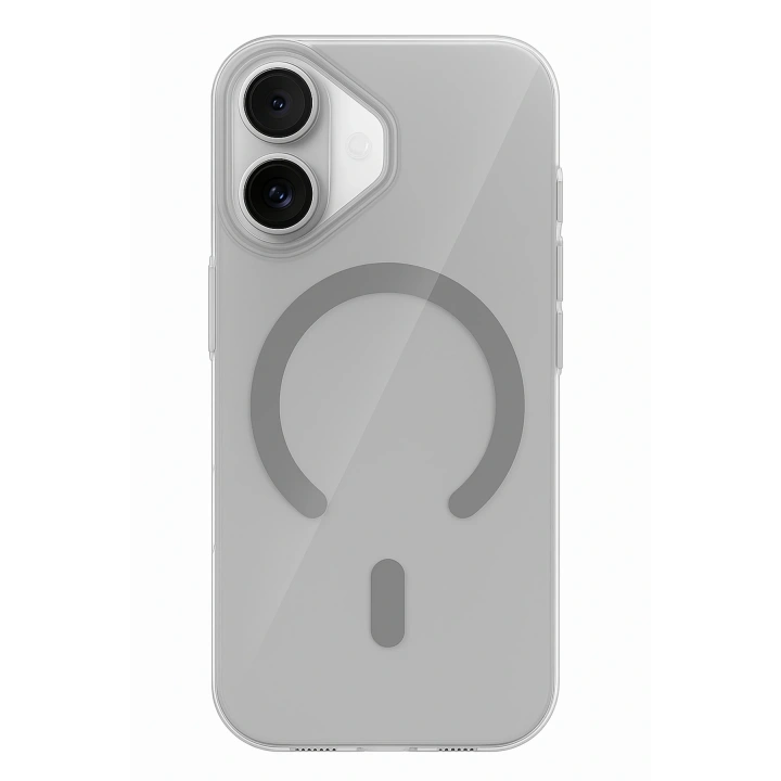 BFS  Apple iPhone 17 PC Blank Magsafe Kapak - Natural Grey