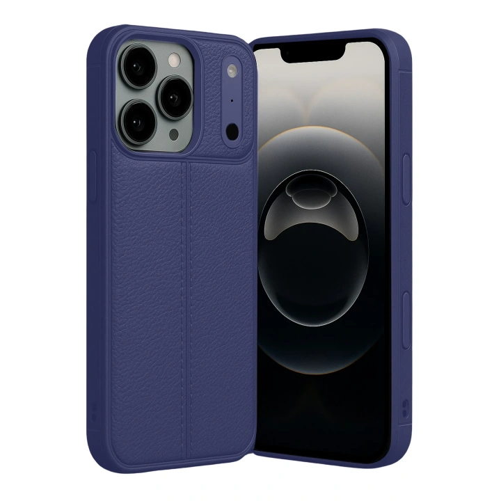 BFS  Apple iPhone 17 Pro Auto Focus Kapak - Lacivert