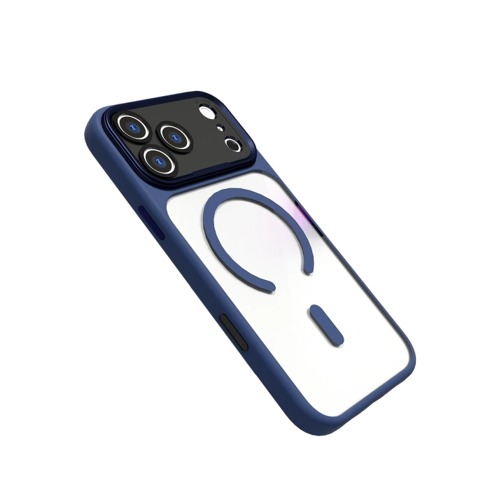 BFS  Apple iPhone 17 Pro Hazar Magsafe Kapak - Lacivert