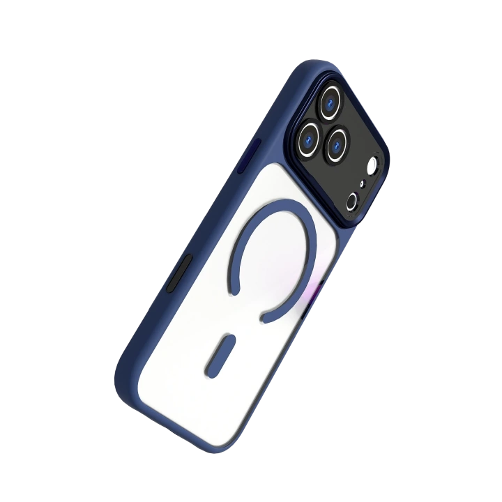 BFS  Apple iPhone 17 Pro Hazar Magsafe Kapak - Lacivert