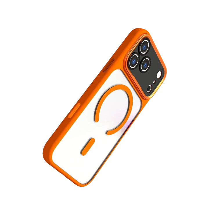 BFS  Apple iPhone 17 Pro Hazar Magsafe Kapak - Turuncu