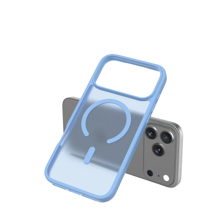 BFS  Apple iPhone 17 Pro Jota Magsafe Kapak - Açık Mavi