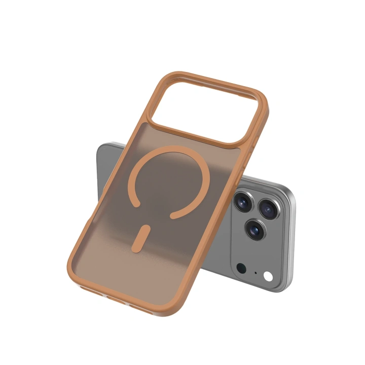 BFS  Apple iPhone 17 Pro Jota Magsafe Kapak - Çöl Titanyum