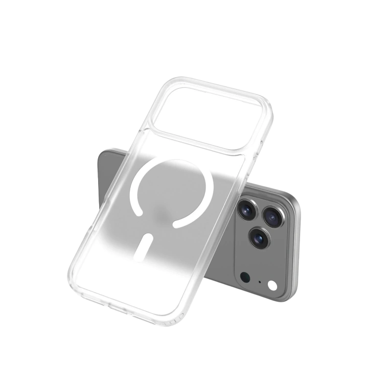 BFS  Apple iPhone 17 Pro Jota Magsafe Kapak - Şeffaf