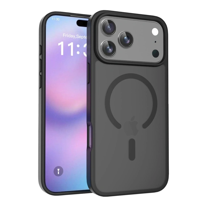 BFS  Apple iPhone 17 Pro Jota Magsafe Kapak - Siyah