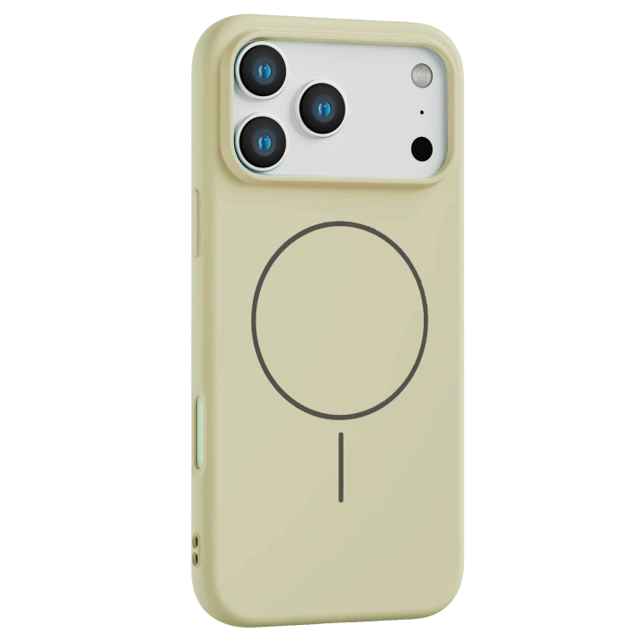 BFS  Apple iPhone 17 Pro Jully Magsafe Kapak - Bej