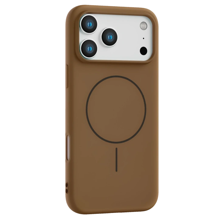 BFS  Apple iPhone 17 Pro Jully Magsafe Kapak - Kahverengi