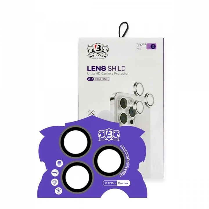 BFS  Apple iPhone 17 Pro Max Bilvis Titan Kamera Lens - Natural Grey