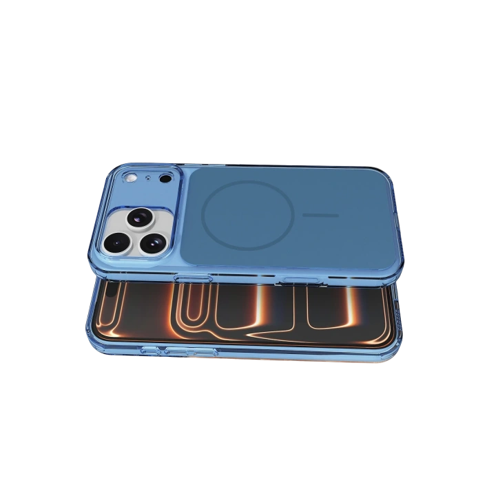 BFS  Apple iPhone 17 Pro Max Bruma Magsafe Kapak - Mavi