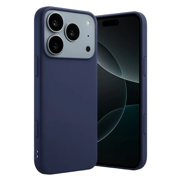 BFS  Apple iPhone 17 Pro Max First Silikon - Lacivert