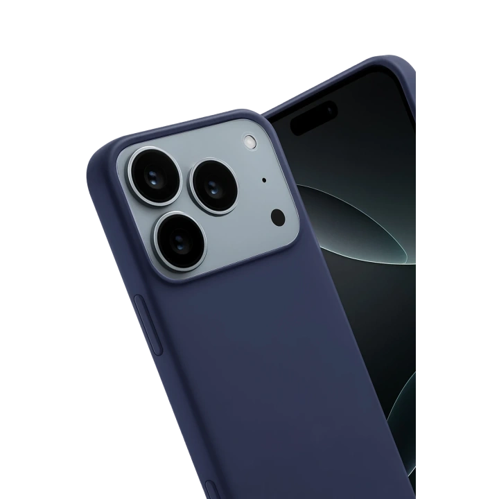 BFS  Apple iPhone 17 Pro Max First Silikon - Lacivert