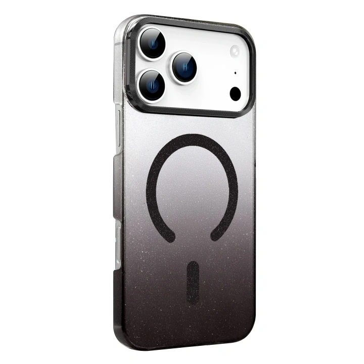 BFS  Apple iPhone 17 Pro Max Glossy Magsafe Kapak - Siyah