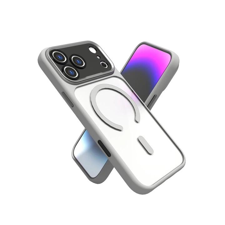 BFS  Apple iPhone 17 Pro Max Hazar Magsafe Kapak - Gri