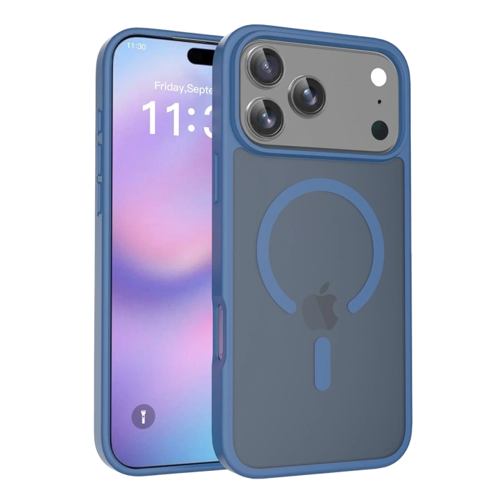 BFS  Apple iPhone 17 Pro Max Jota Magsafe Kapak - Lacivert