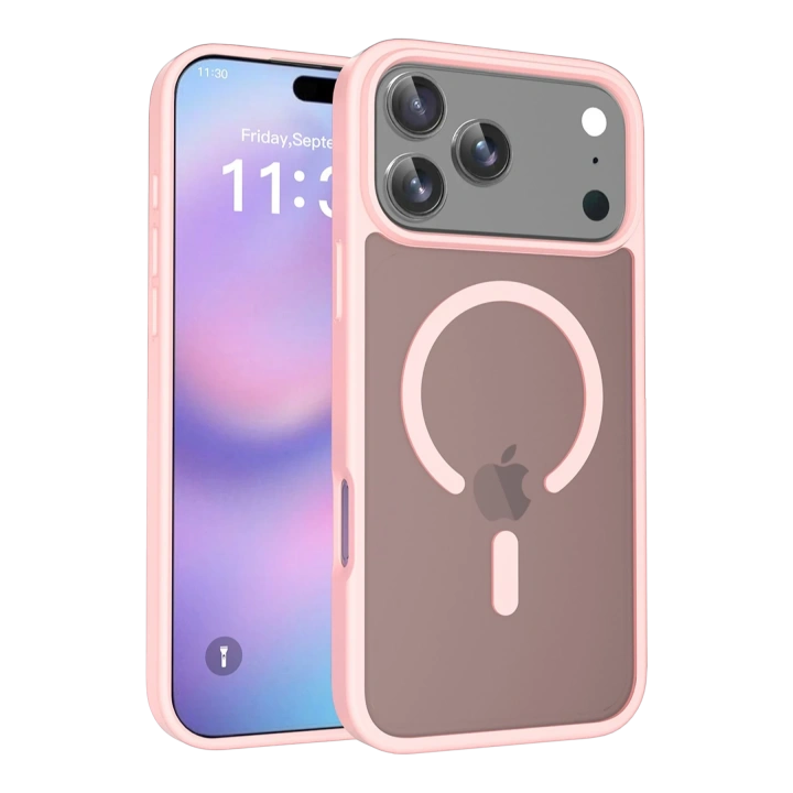 BFS  Apple iPhone 17 Pro Max Jota Magsafe Kapak - Pudra