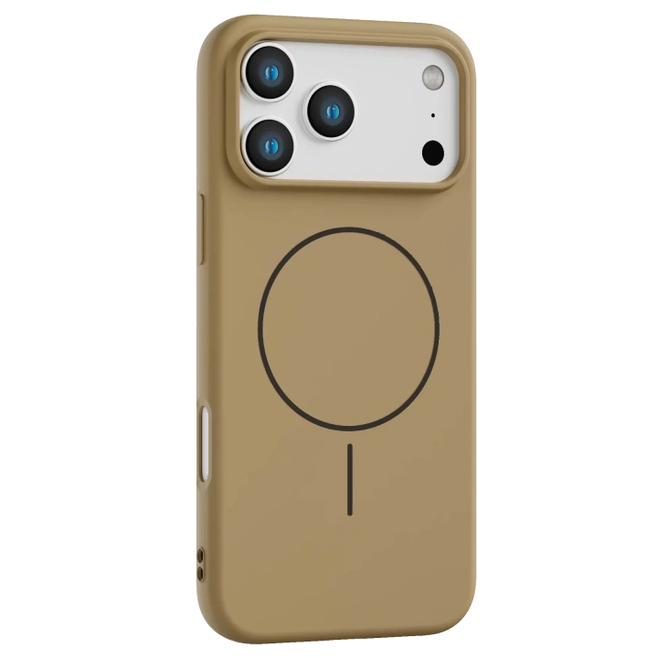 BFS  Apple iPhone 17 Pro Max Jully Magsafe Kapak - Çöl Titanyum