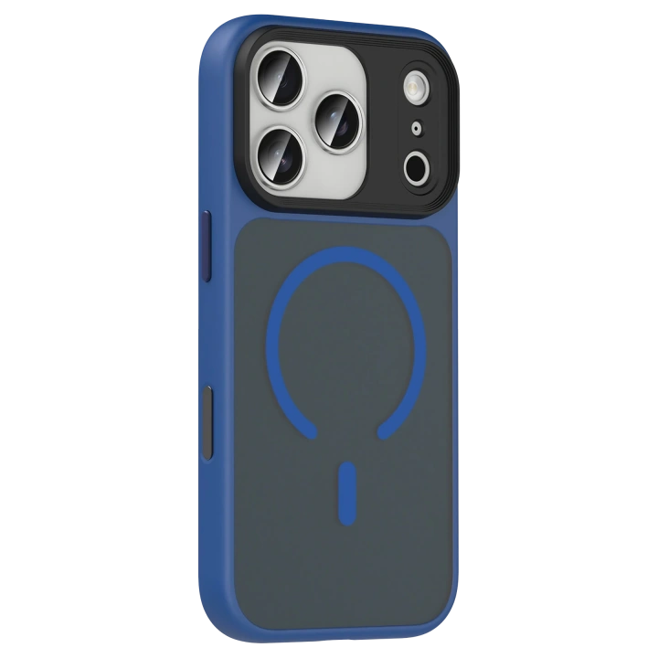 BFS  Apple iPhone 17 Pro Max Megane Magsafe Kapak - Lacivert