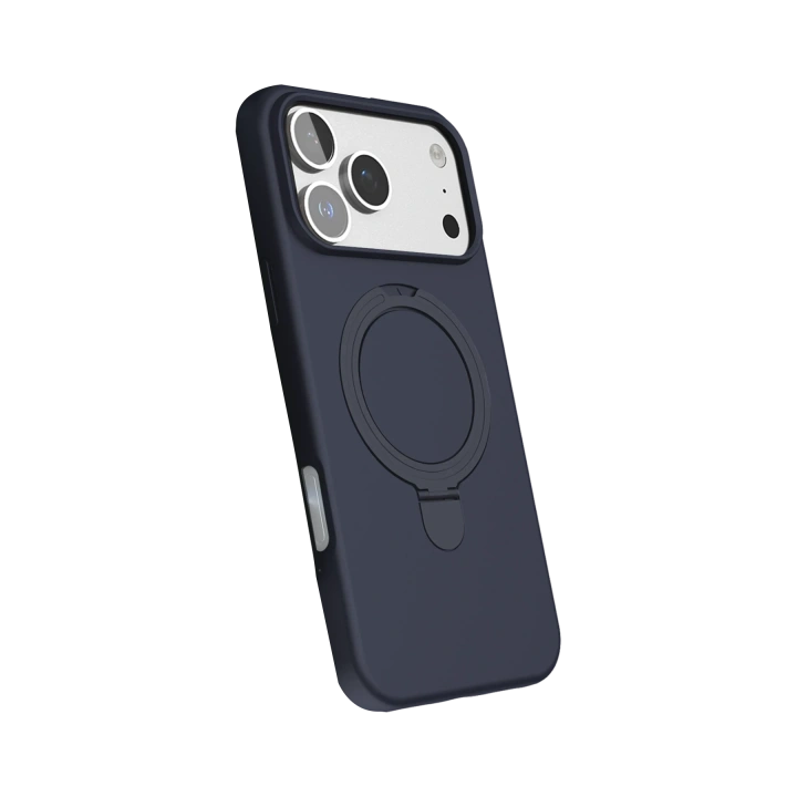 BFS  Apple iPhone 17 Pro Max Regal Magsafe Standlı Kapak - Lacivert