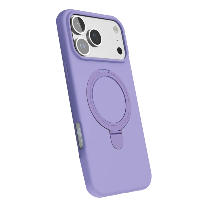 BFS  Apple iPhone 17 Pro Max Regal Magsafe Standlı Kapak - Lila