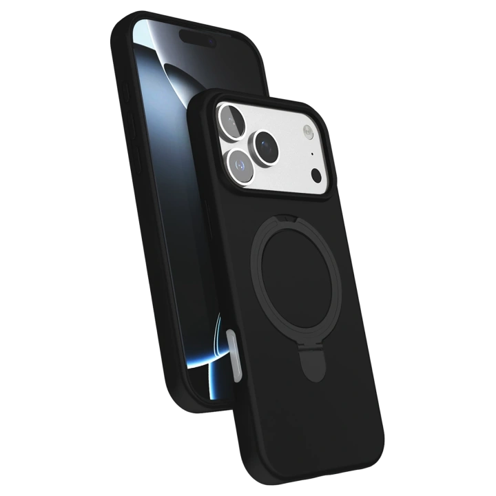 BFS  Apple iPhone 17 Pro Max Regal Magsafe Standlı Kapak - Siyah