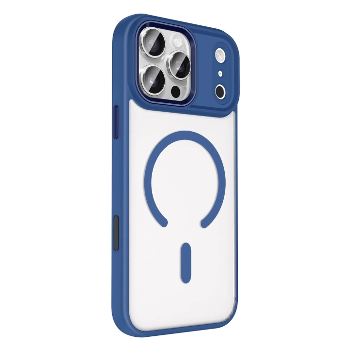 BFS Apple iPhone 17 Pro Max Terea Magsafe Kapak - Lacivert
