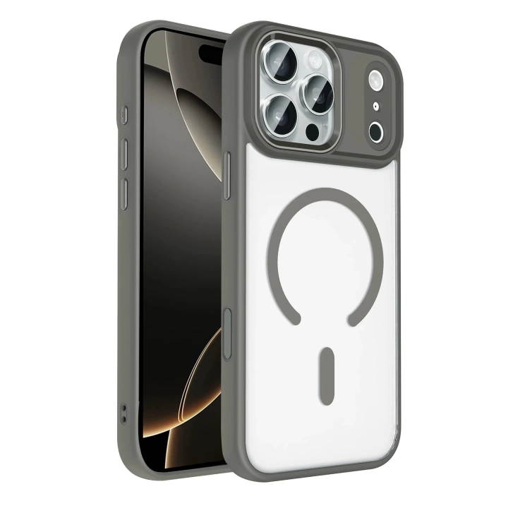 BFS Apple iPhone 17 Pro Max Terea Magsafe Kapak - Titan Gri