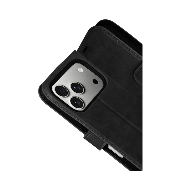 BFS  Apple iPhone 17 Pro Max Trend S Plus Kapaklı Kılıf - Siyah