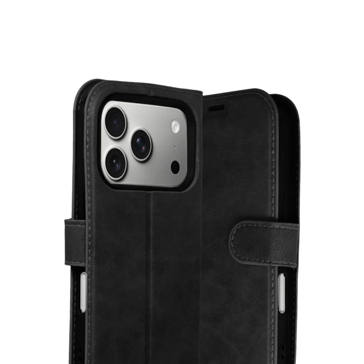 BFS  Apple iPhone 17 Pro Max Trend S Plus Kapaklı Kılıf - Siyah