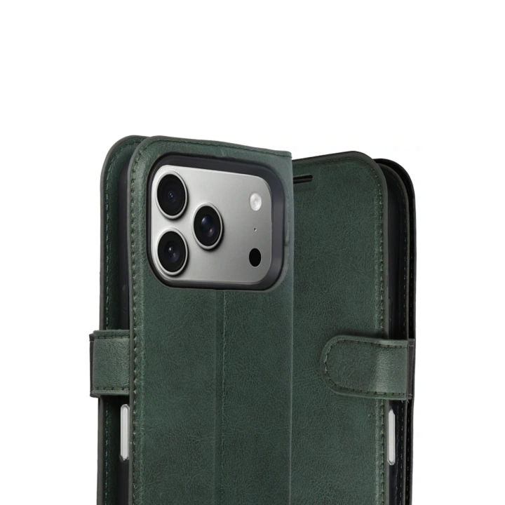 BFS  Apple iPhone 17 Pro Max Trend S Plus Kapaklı Kılıf - Yeşil