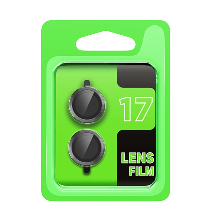 BFS  Apple iPhone 17 Raze Metal Kamera Lens - Gri