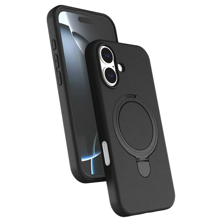 BFS  Apple iPhone 17 Regal Magsafe Standlı Kapak - Siyah