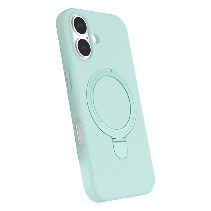 BFS  Apple iPhone 17 Regal Magsafe Standlı Kapak - Su Yeşili