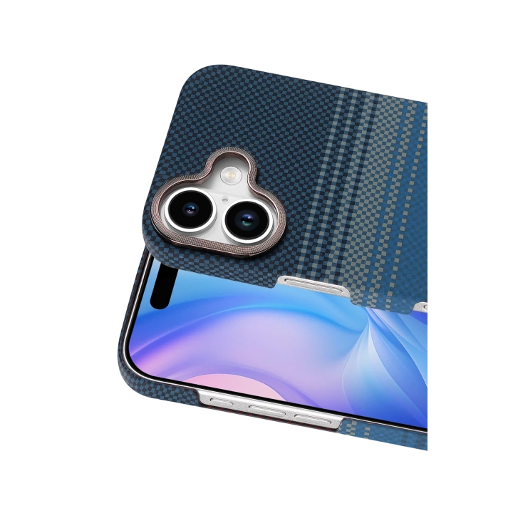 BFS  Apple iPhone 17 Vega Magsafe Kapak - Mavi