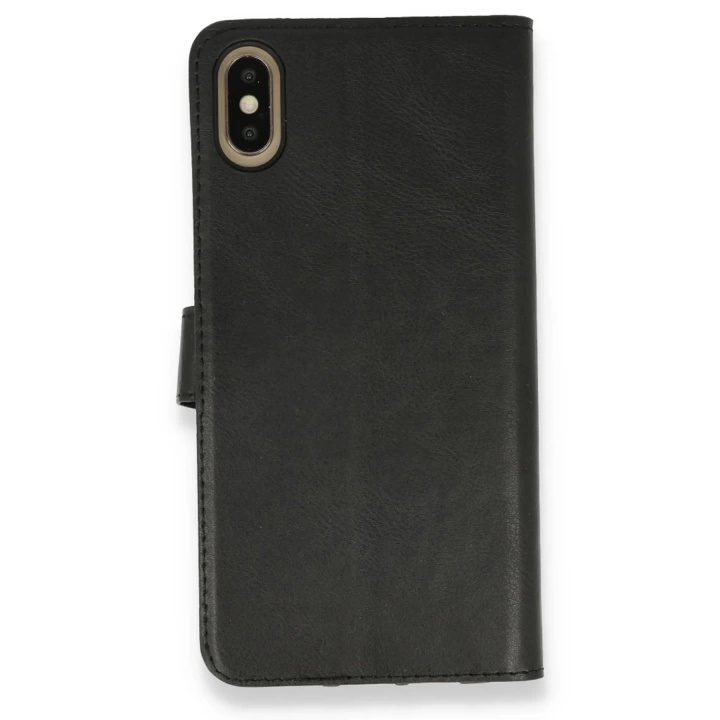 BFS  Apple iPhone X/XS Trend S Plus Kapaklı Kılıf - Siyah