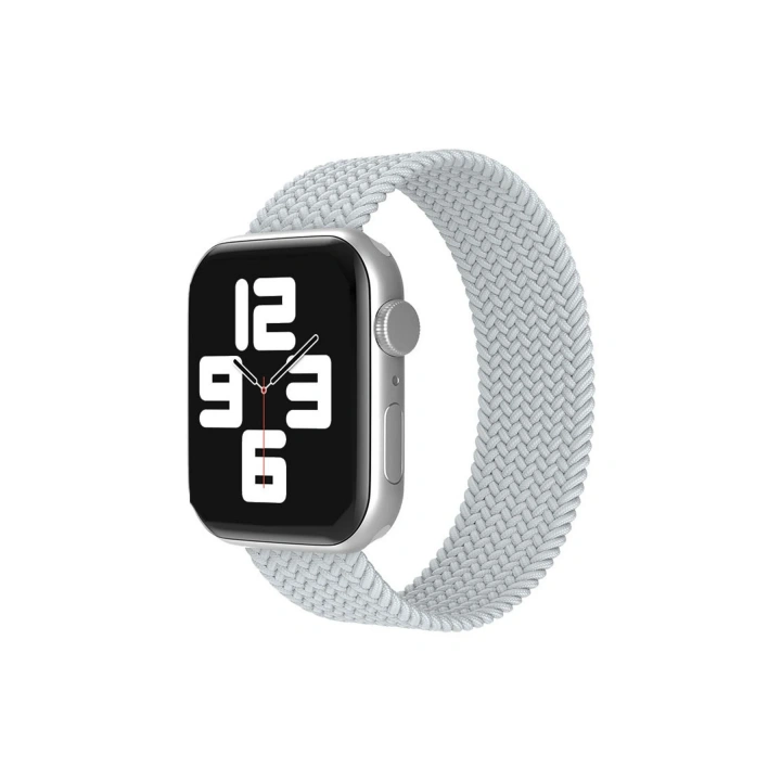 BFS  Apple Watch 38mm Ayarlı Solo Silikon Kordon - Beyaz